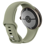 Google Pixel Watch 5 45mm LTE Smartwatch - Satin Pyrite / Olive Active Band