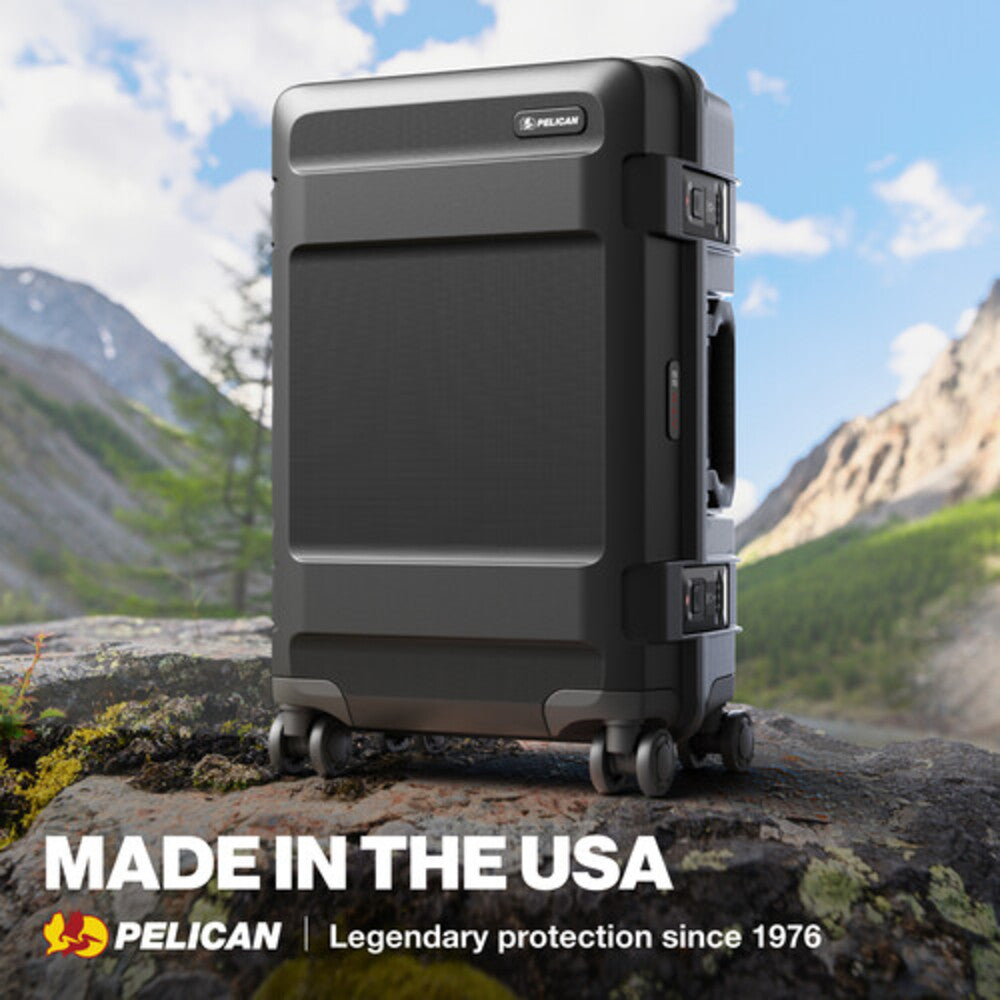 Pelican 22" ATX Carry-On Hard Sided Luggage (Black)