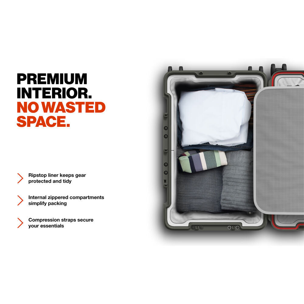 Pelican 22" ATX Carry-On Hard Sided Luggage (Charcoal)