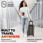Pelican 22" ATX Carry-On Hard Sided Luggage (Charcoal)