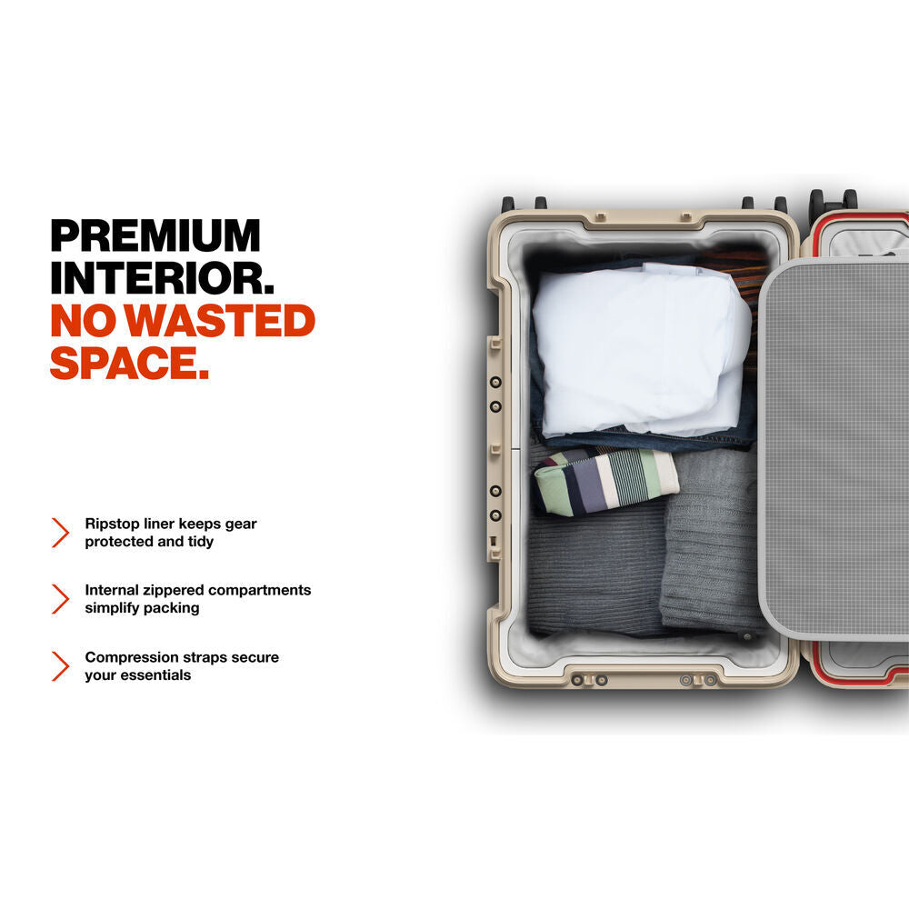 Pelican 22" ATX Carry-On Hard Sided Luggage (Sand)