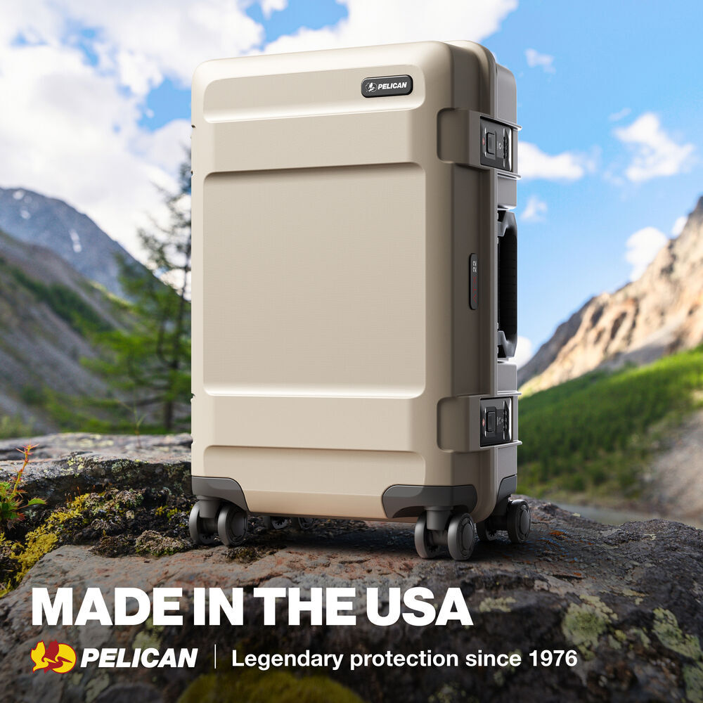 Pelican 22" ATX Carry-On Hard Sided Luggage (Sand)