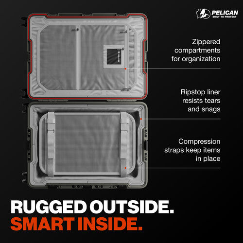 Pelican 25" ATX Check-In Hard Sided Luggage (Charcoal)