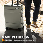 Pelican 25" ATX Check-In Hard Sided Luggage (Charcoal)