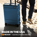 Pelican 25" ATX Check-In Hard Sided Luggage (Indigo Blue)