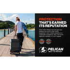 Pelican 30" ATX Check-In Hard Sided Luggage (Black)