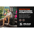 Pelican 22" Aegis Carry-On Rolling Hybrid Duffel (Black)