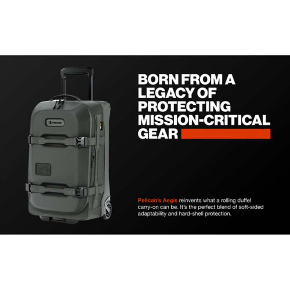 Pelican 22" Aegis Carry-On Rolling Hybrid Duffel (Charcoal)