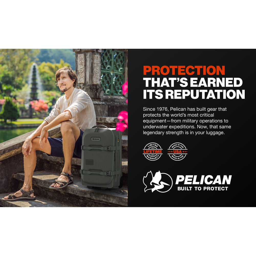 Pelican 22" Aegis Carry-On Rolling Hybrid Duffel (Charcoal)