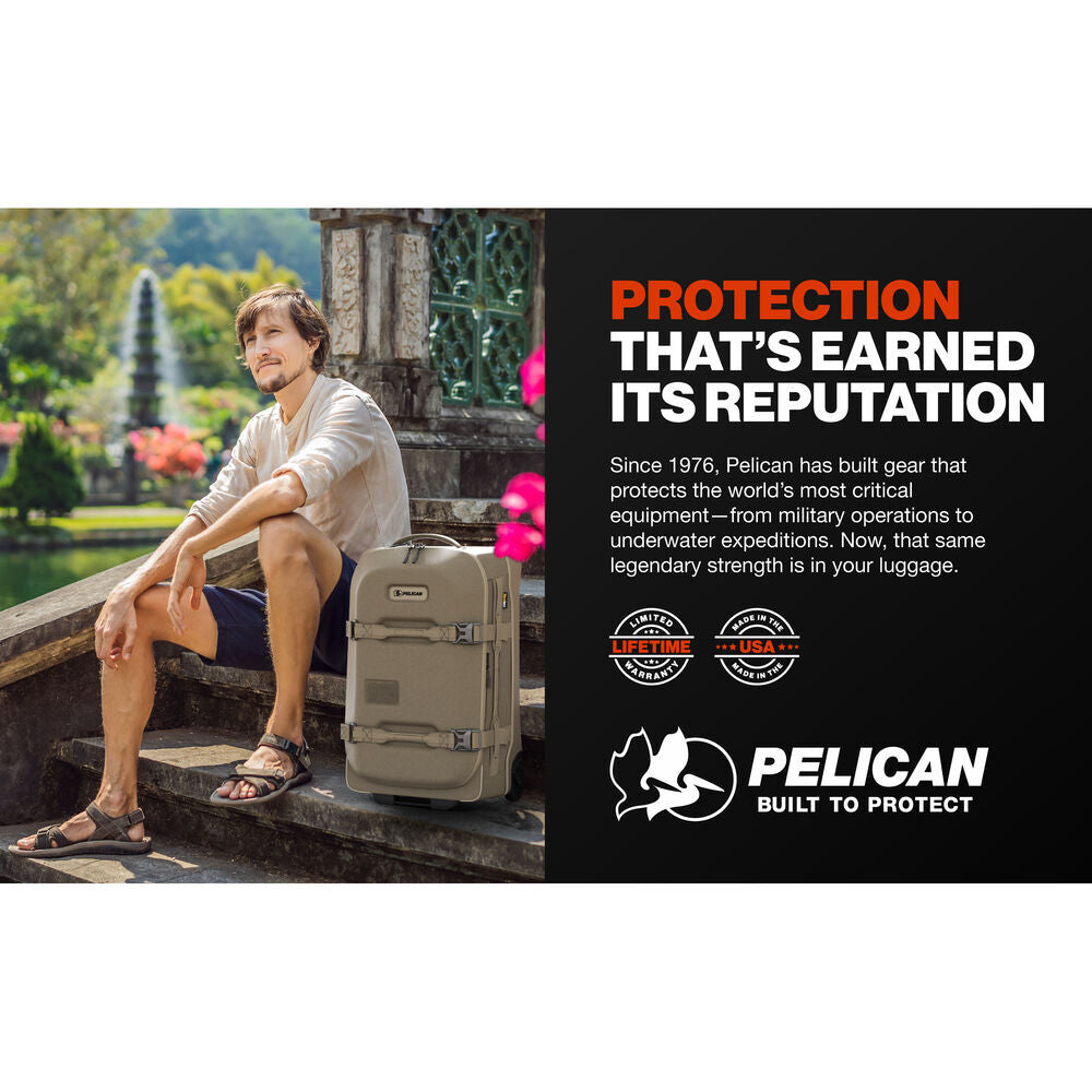 Pelican 22" Aegis Carry-On Rolling Hybrid Duffel (Sand)