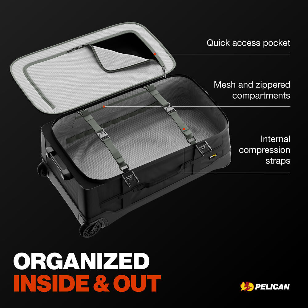 Pelican 28" Aegis Check-In Rolling Hybrid Duffel (Black)