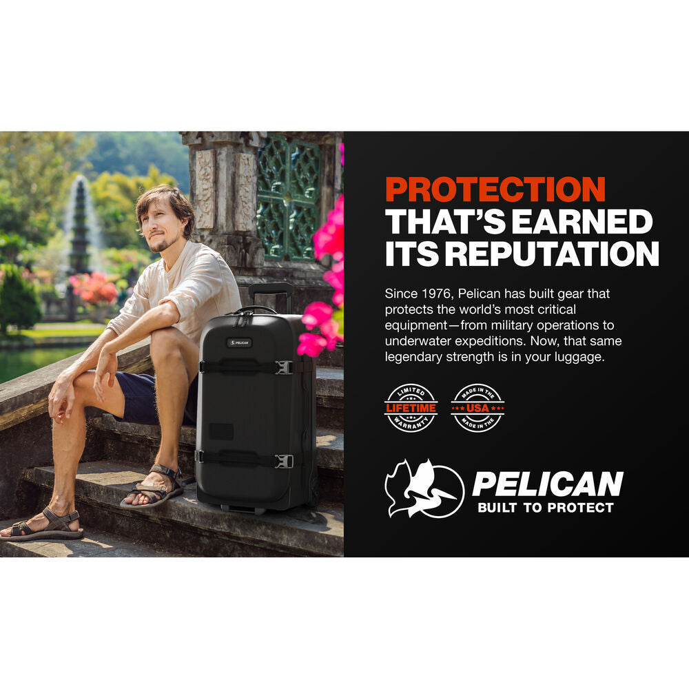 Pelican 28" Aegis Check-In Rolling Hybrid Duffel (Black)
