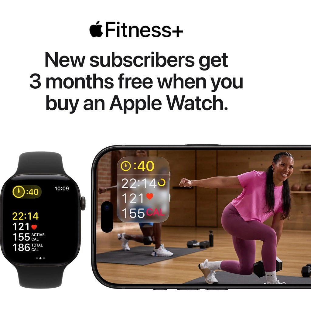 Apple Watch Series 12 46mm Space Grey Aluminium GPS Navy Blue Sport Band (M/L)