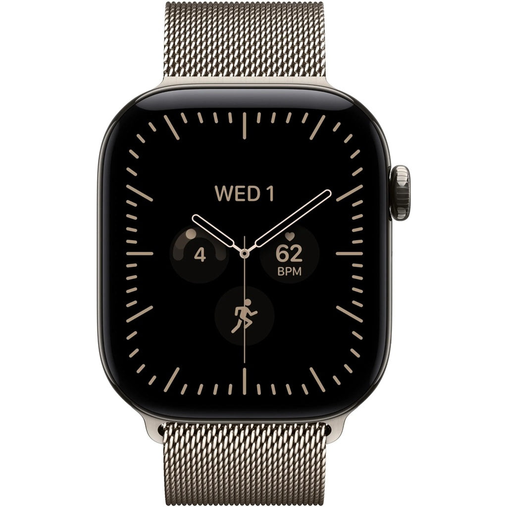 Apple Watch Series 12 42mm Natural Titanium GPS + Cellular Natural Milanese Loop