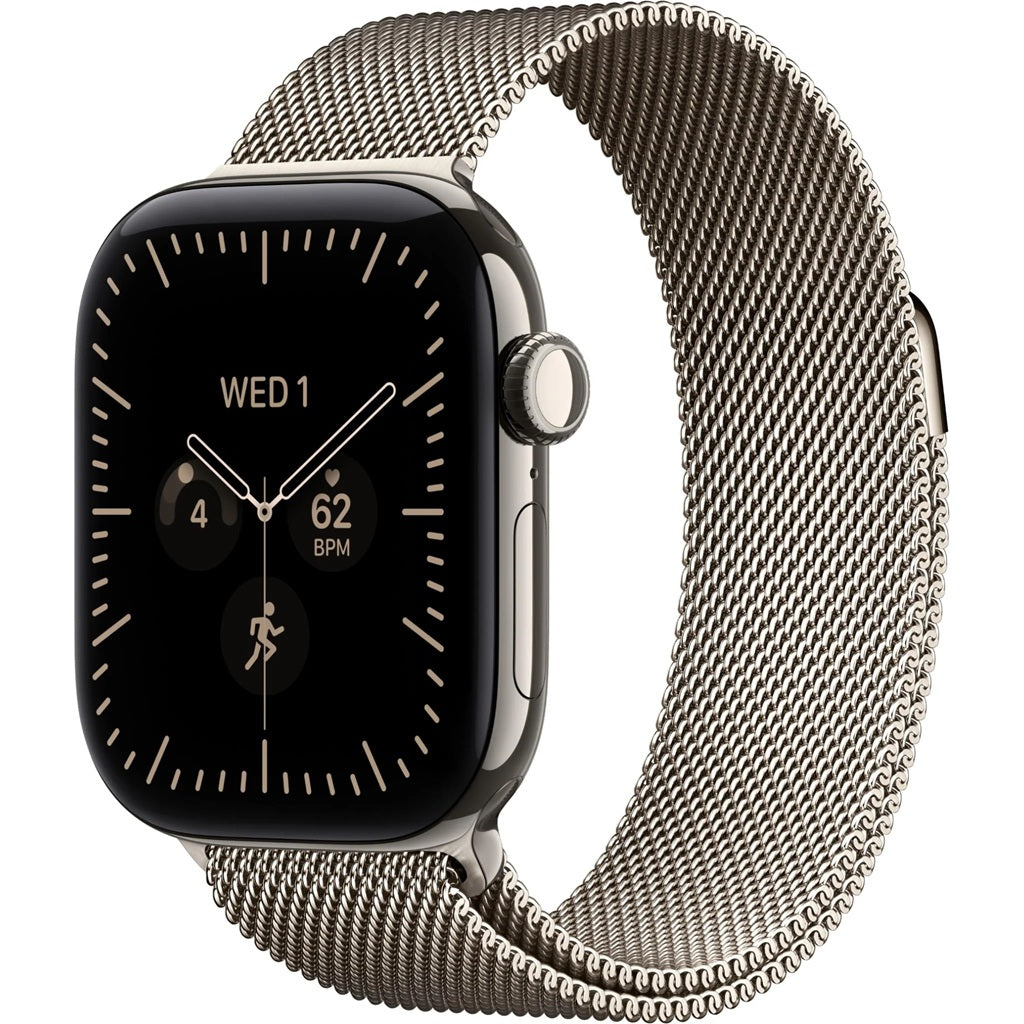 Apple Watch Series 12 42mm Natural Titanium GPS + Cellular Natural Milanese Loop