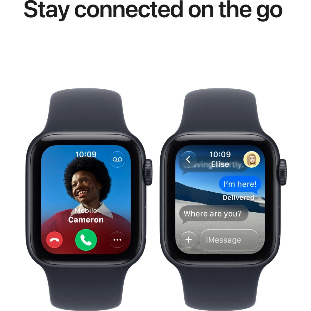 Apple Watch SE 3 40mm Midnight Aluminium Case GPS Navy Blue Sport Band (M/L)