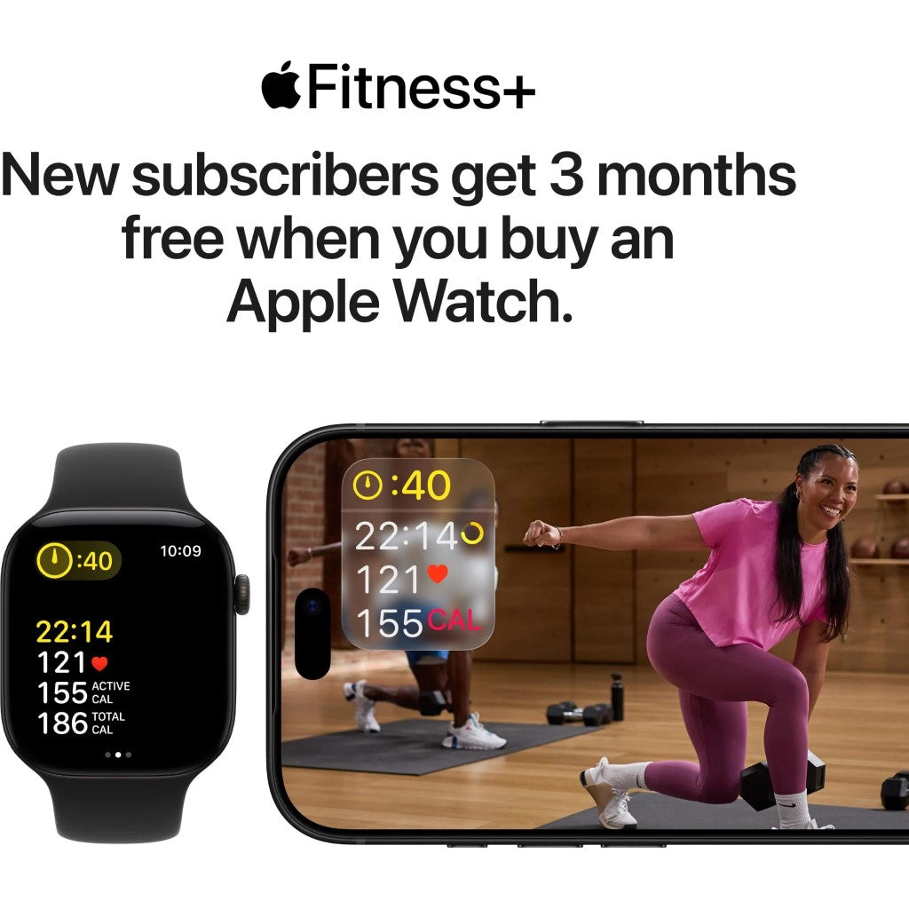 Apple Watch SE 3 40mm Midnight Aluminium Case GPS Navy Blue Sport Band (M/L)