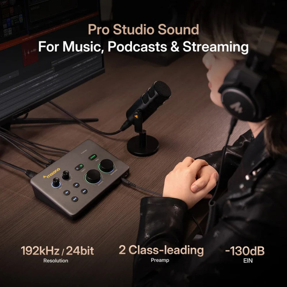 Maono P2 USB Hybrid Aluminium Audio Interface