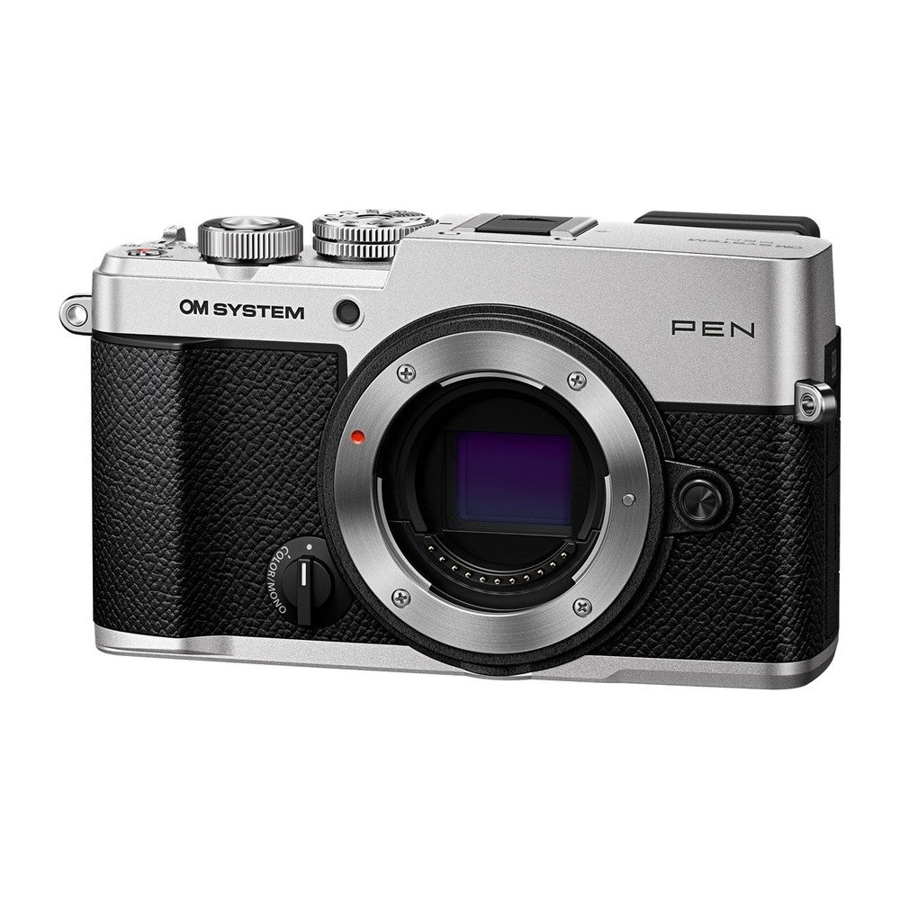 OM System PEN Mirrorless Camera - Silver