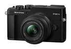 OM System PEN Mirrorless Camera with 14-42mm f/3.5-5.6 III Lens - Black