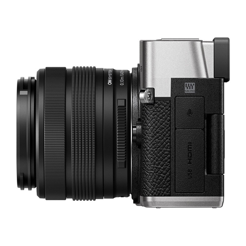 OM System PEN Mirrorless Camera with 14-42mm f/3.5-5.6 III Lens - Silver