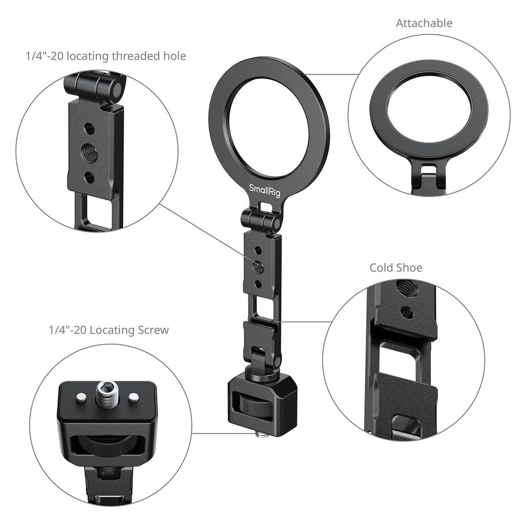 SmallRig Support with 1/4''-20 Locating Screw for Phones 6886