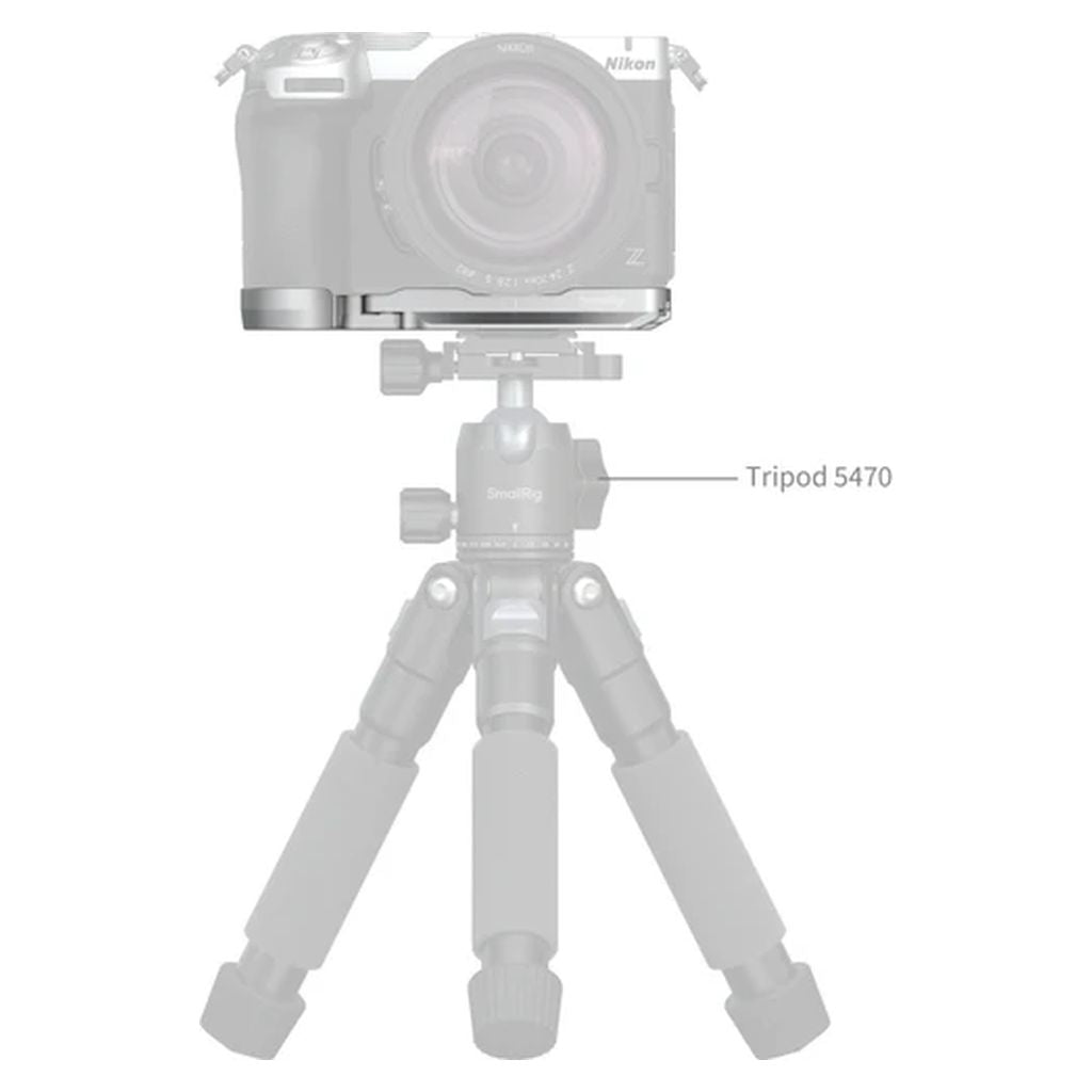 SmallRig Bottom Mount Plate for Nikon Z5IIC (Silver) 6696