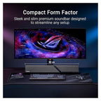 ASUS ROG Gjallar 2.1.2 Dolby Atmos Gaming Soundbar with Wireless Subwoofer
