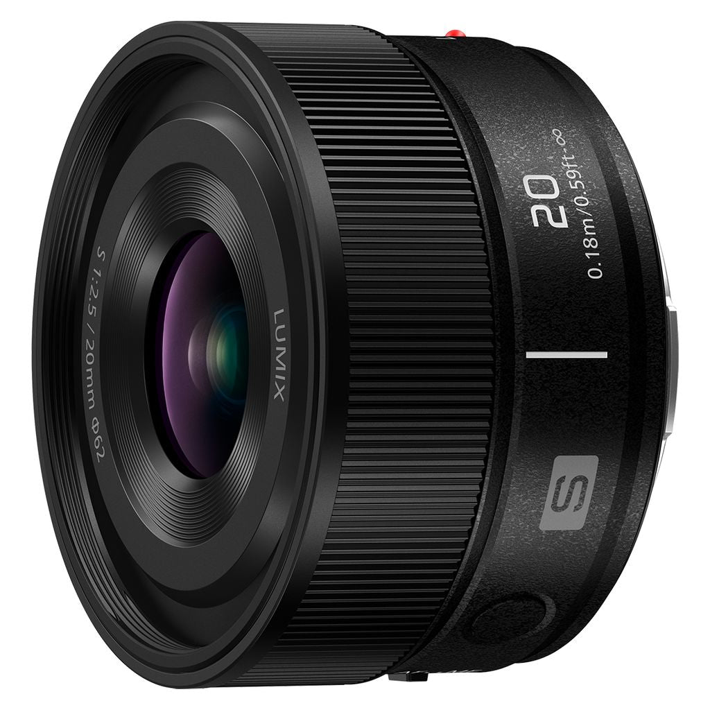 Panasonic LUMIX S 20mm f/2.5 Lens - Black