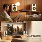 Fantech x Finecoustic HAKO STUDIO 301 80W HiFi Bookshelf Speaker