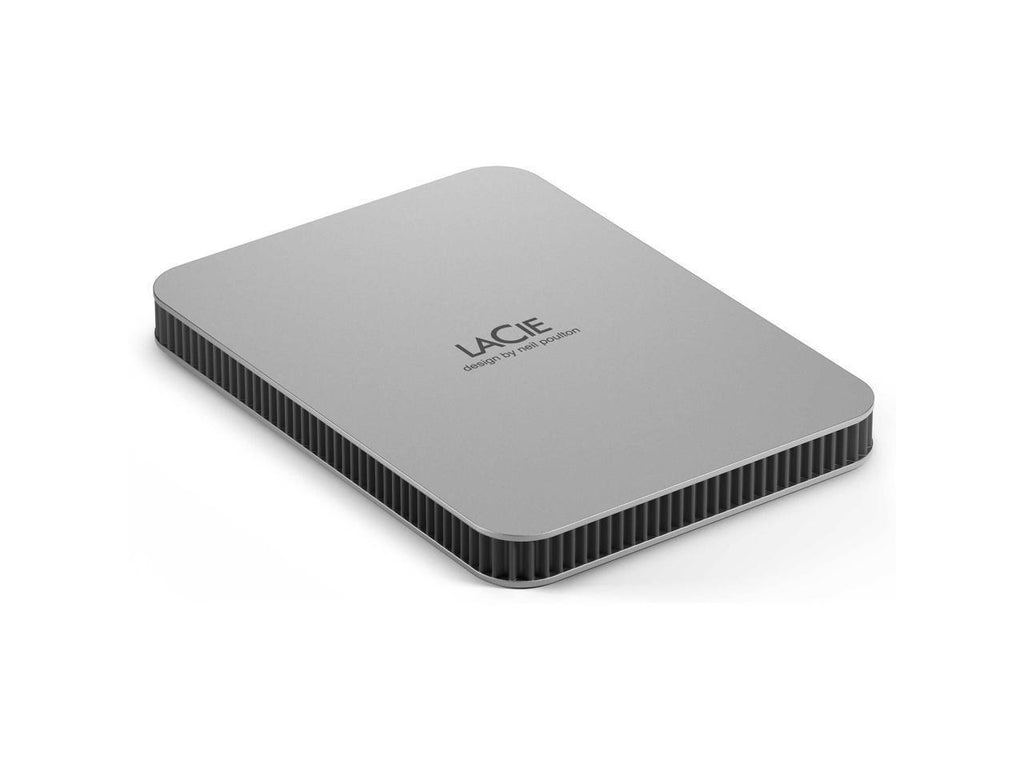 LaCie 1TB Mobile Drive v2 USB-C - Moon Silver