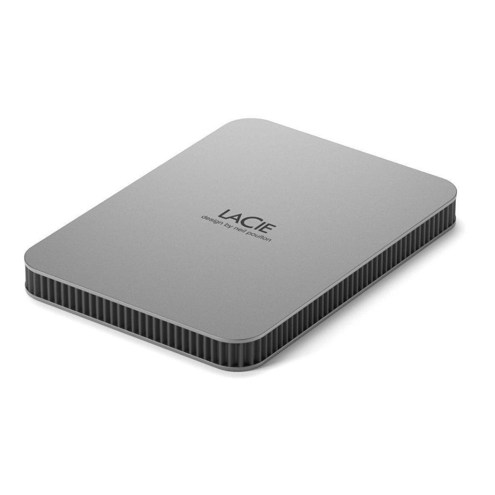 LaCie 1TB Mobile Drive v2 USB-C - Moon Silver