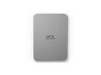 LaCie 1TB Mobile Drive v2 USB-C - Moon Silver