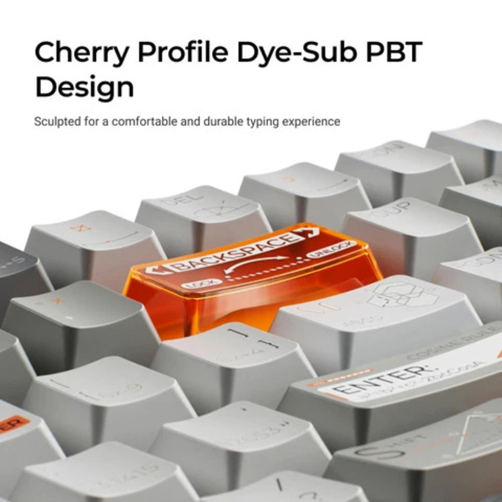 Keychron Cherry Profile Dye-Sub PBT Keycaps (141 Keys) (Unknown Number Mint)