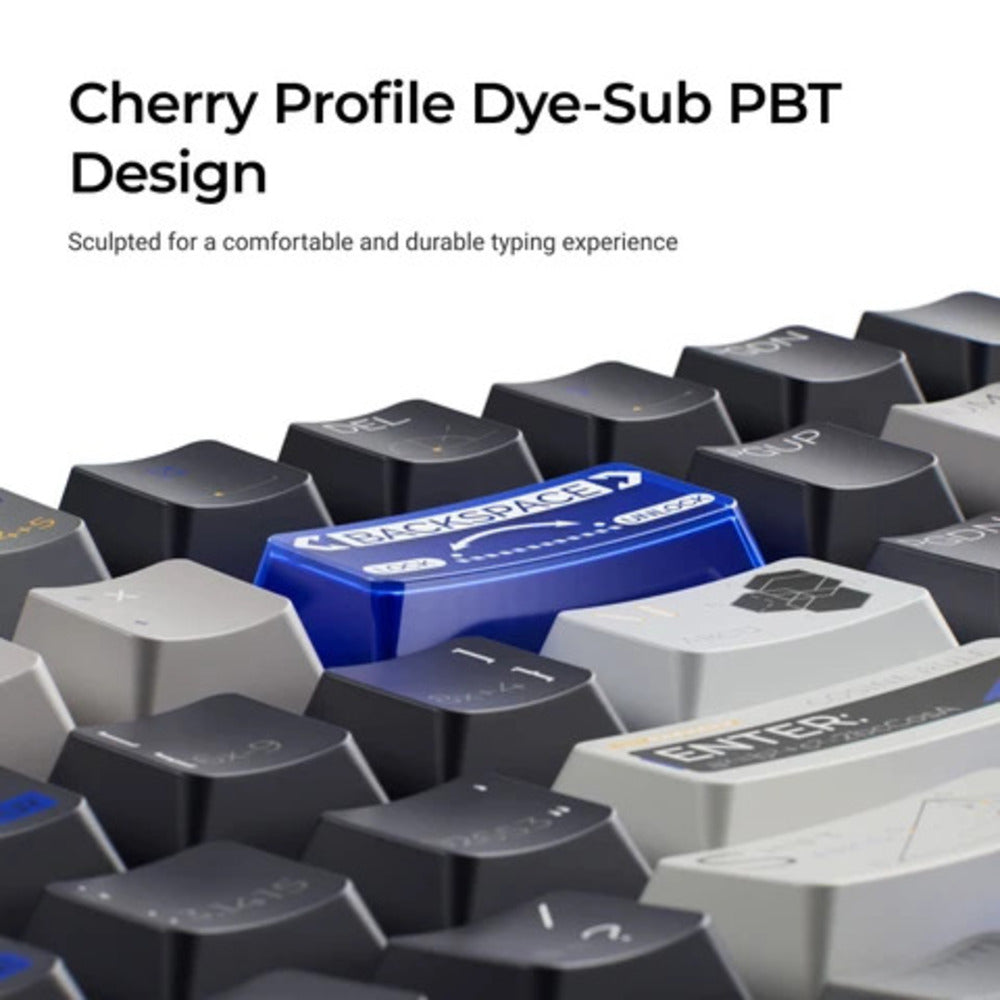 Keychron Cherry Profile Dye-Sub PBT Keycaps (141 Keys) (Unknown Number Navy)