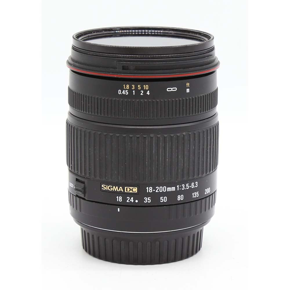 Used Sigma AF 18-200mm F3.5-6.3 DC OS Zoom Canon EF-S SN: 11769322 (Read)