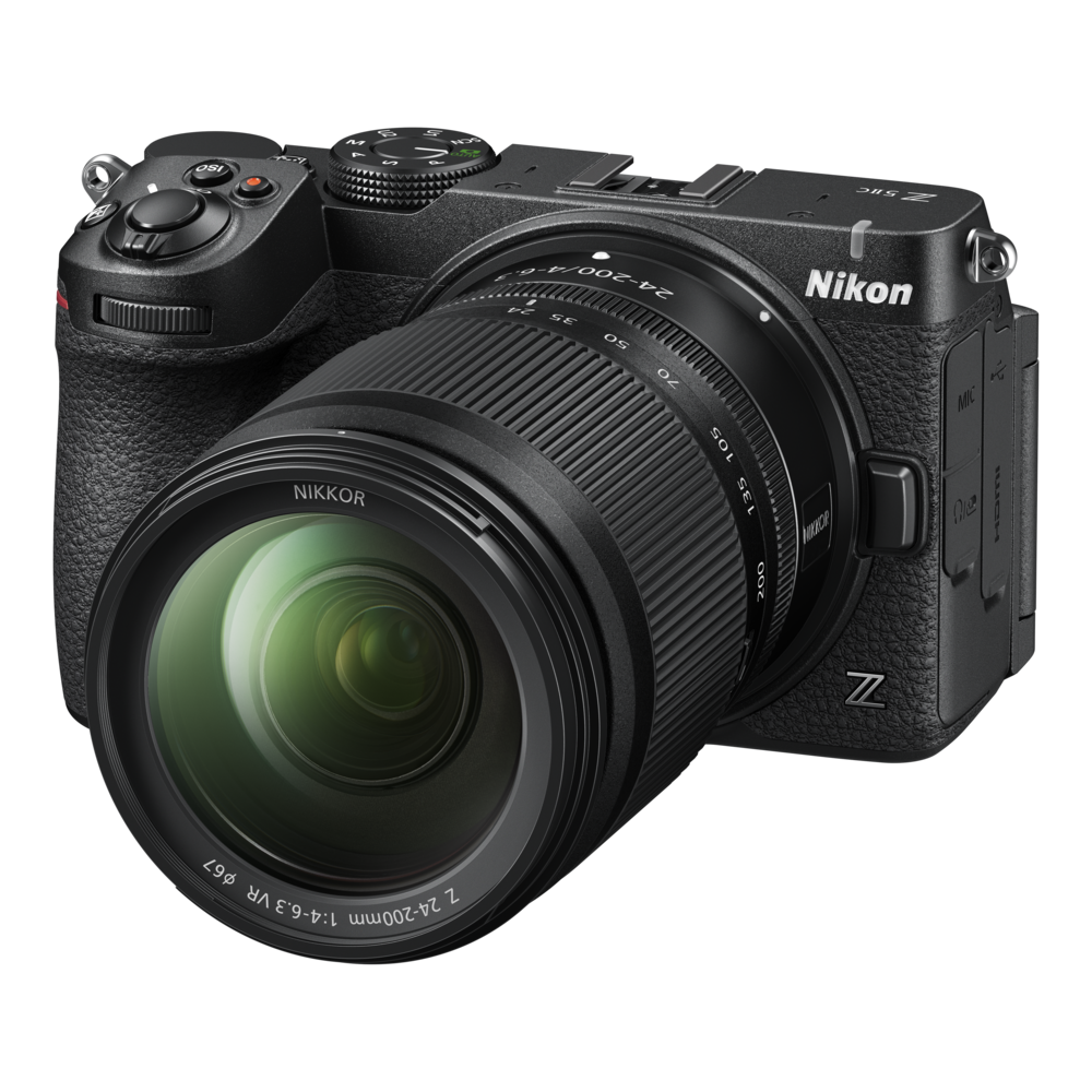 Nikon Z5IIC Mirrorless Camera with Z 24-200mm f/4-6.3 VR Lens - Black