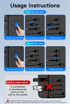 For Travel 35W GaN Multi-Port Adapter