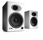 Audioengine A5+ Powered Bookshelf Speakers - Hi-Gloss White