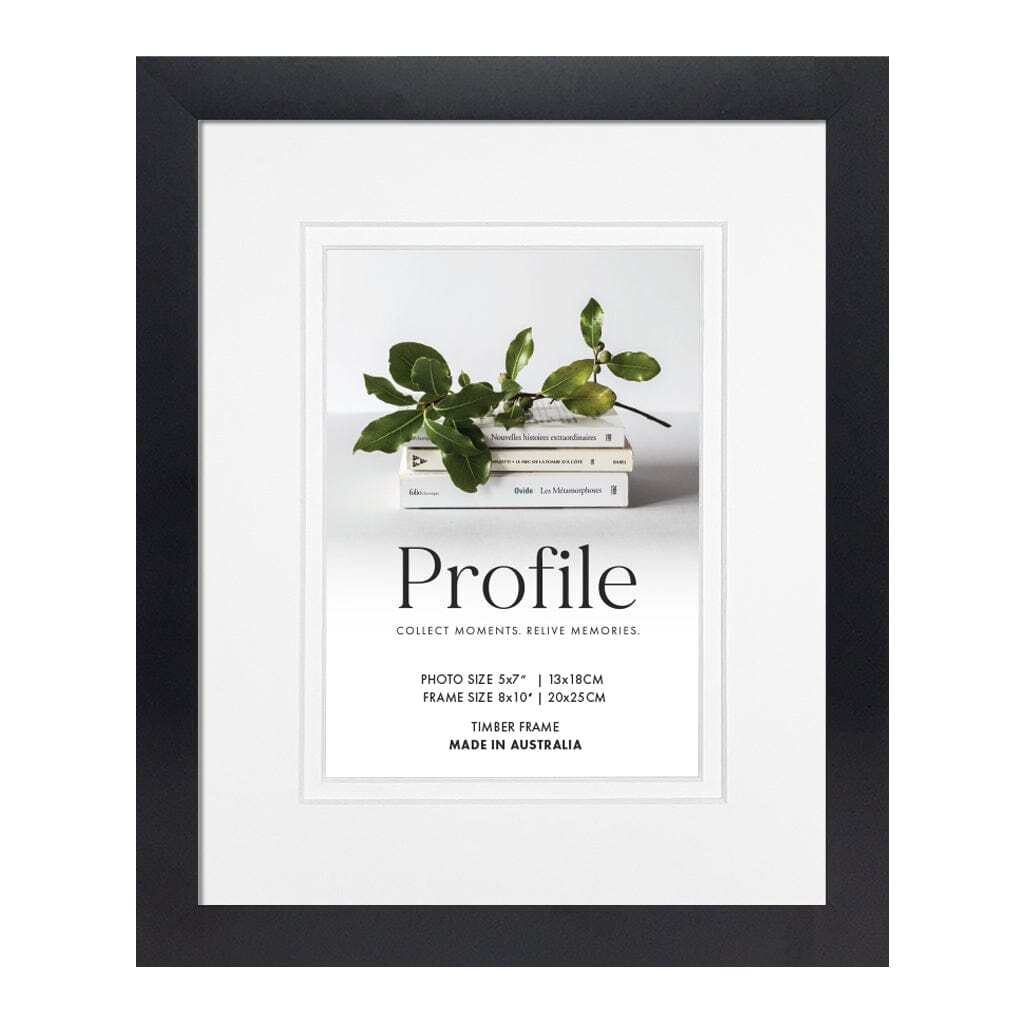 Deluxe Gallery Photo Wall Frame Set B - 6 Frames - Stone Ash