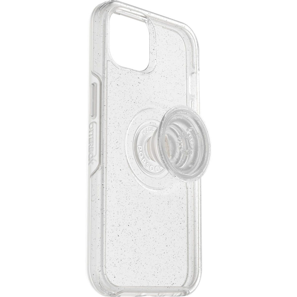 Otterbox +Pop Symmetry Series Clear Case for iPhone 13 (Silver Flake)