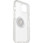 Otterbox +Pop Symmetry Series Clear Case for iPhone 13 (Silver Flake)