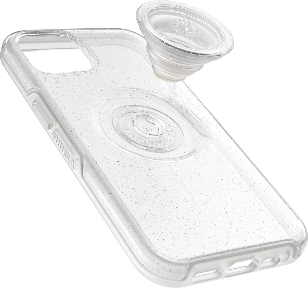 Otterbox +Pop Symmetry Series Clear Case for iPhone 13 (Silver Flake)