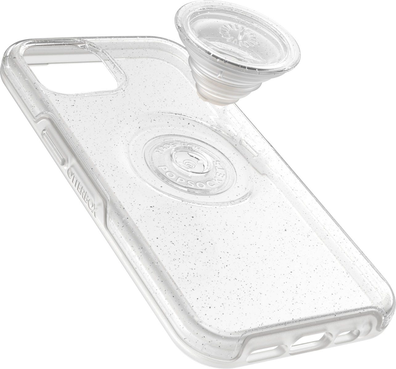 Otterbox +Pop Symmetry Series Clear Case for iPhone 13 (Silver Flake)