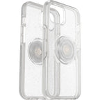 Otterbox +Pop Symmetry Series Clear Case for iPhone 13 (Silver Flake)
