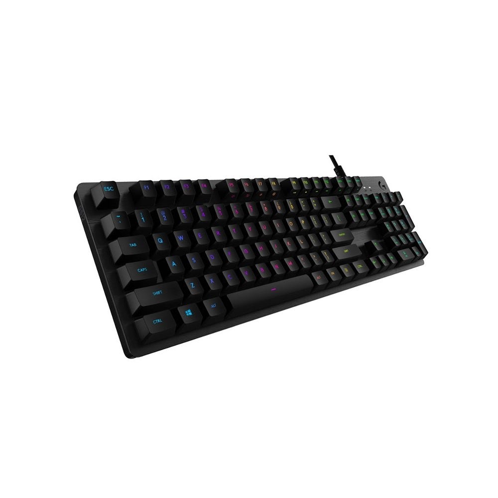 Logitech G512 Carbon RGB Mechanical Gaming Keyboard (GX Blue Clicky)