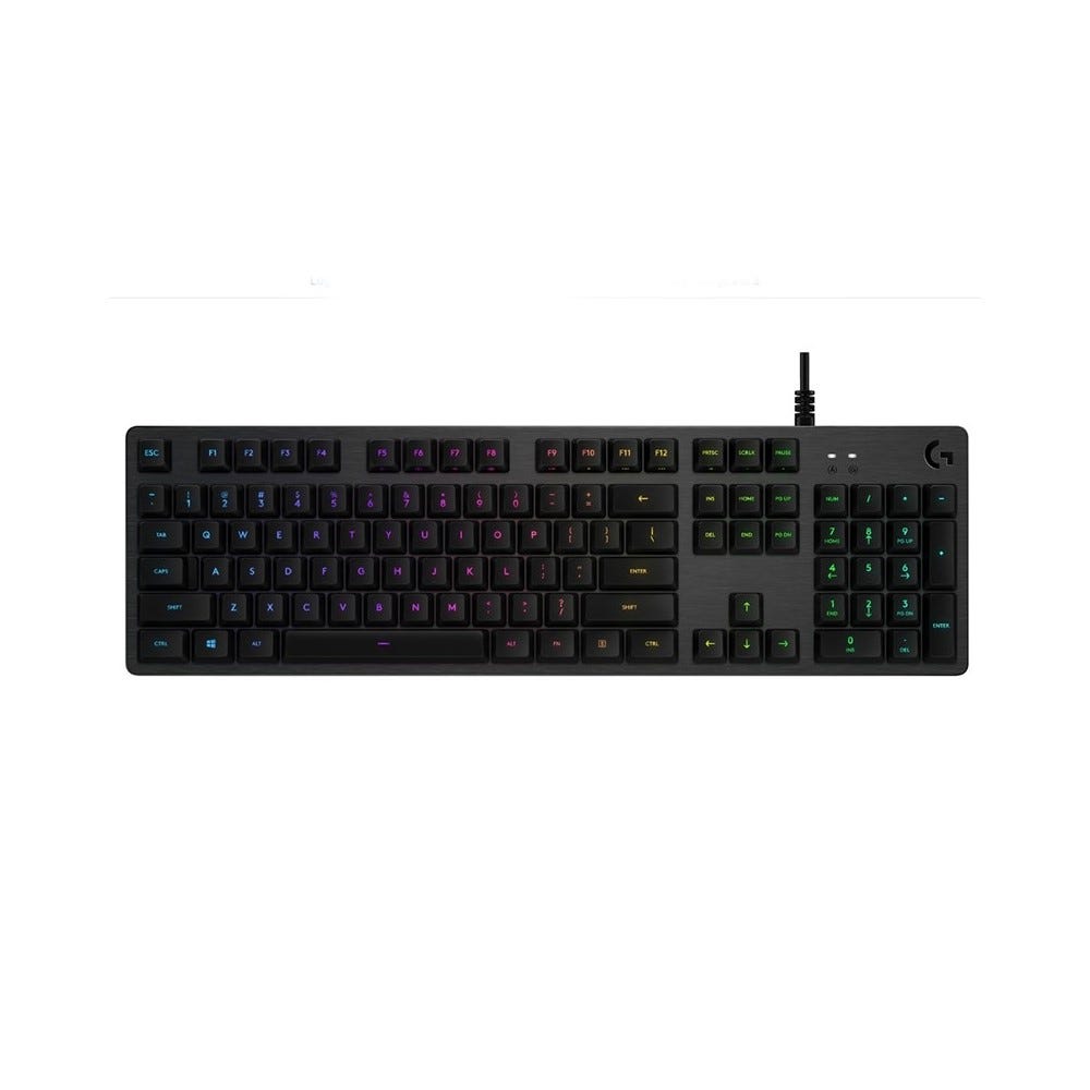 Logitech G512 Carbon RGB Mechanical Gaming Keyboard (GX Blue Clicky)
