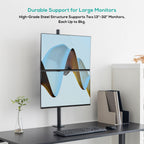 Mbeat activiva Dual-Screen Articulating Vertical Monitor Arm