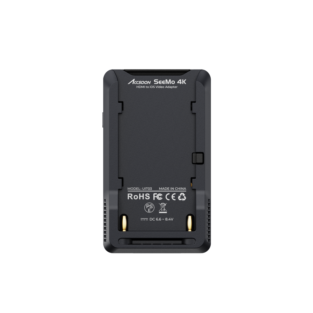 Accsoon Seemo 4K Livestream and monitor through iPhone
