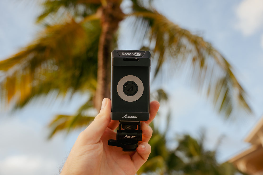 Accsoon Seemo 4K Livestream and monitor through iPhone